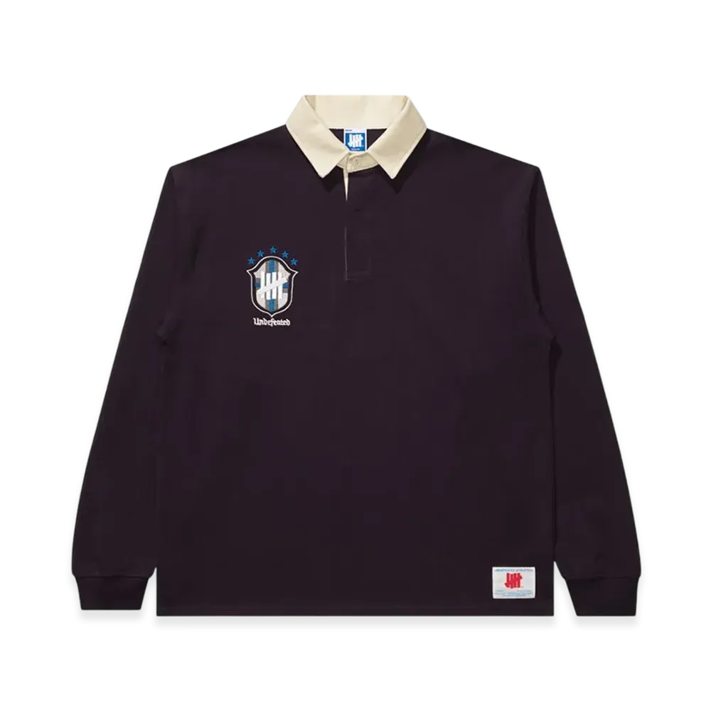 UNDEFEATED Crest L/S Rugby "Purple"