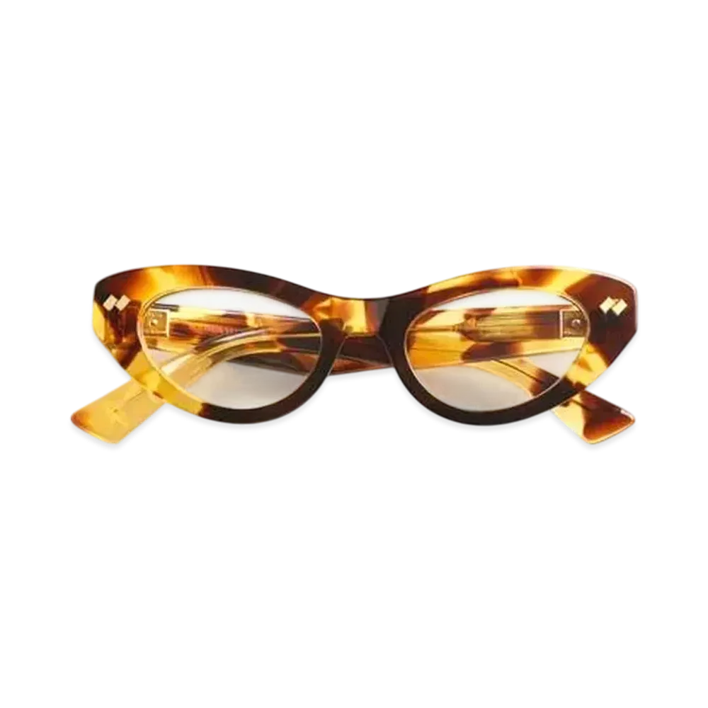 Bottega Veneta Dizzy Cat Eye Eyeglasses "Havana/Transparent"