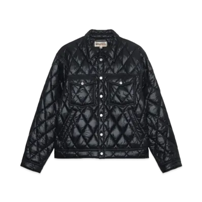 Stussy Ranch Jacket Quilted Nylon "Black"