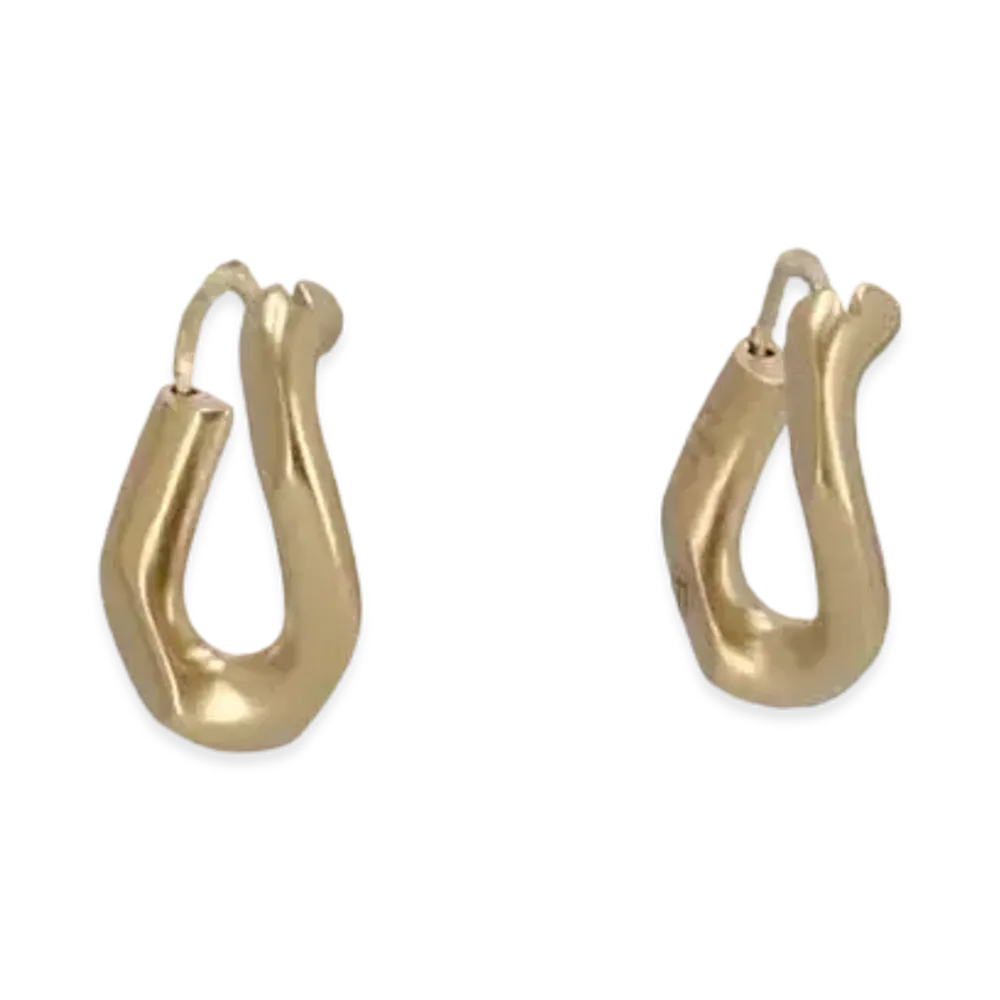 Maison Margiela Gourmette Earrings "Gold"