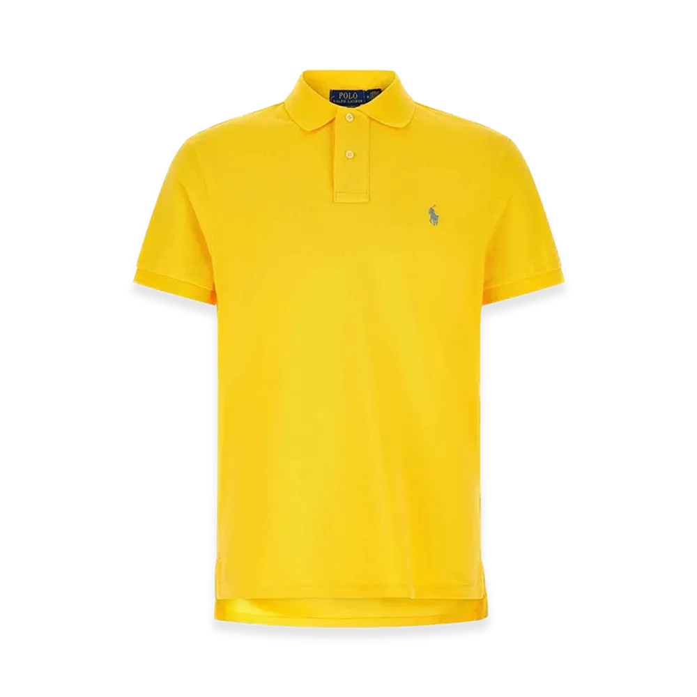 Polo Ralph Lauren Logo Embroidery Polo Shirt "Yellow"