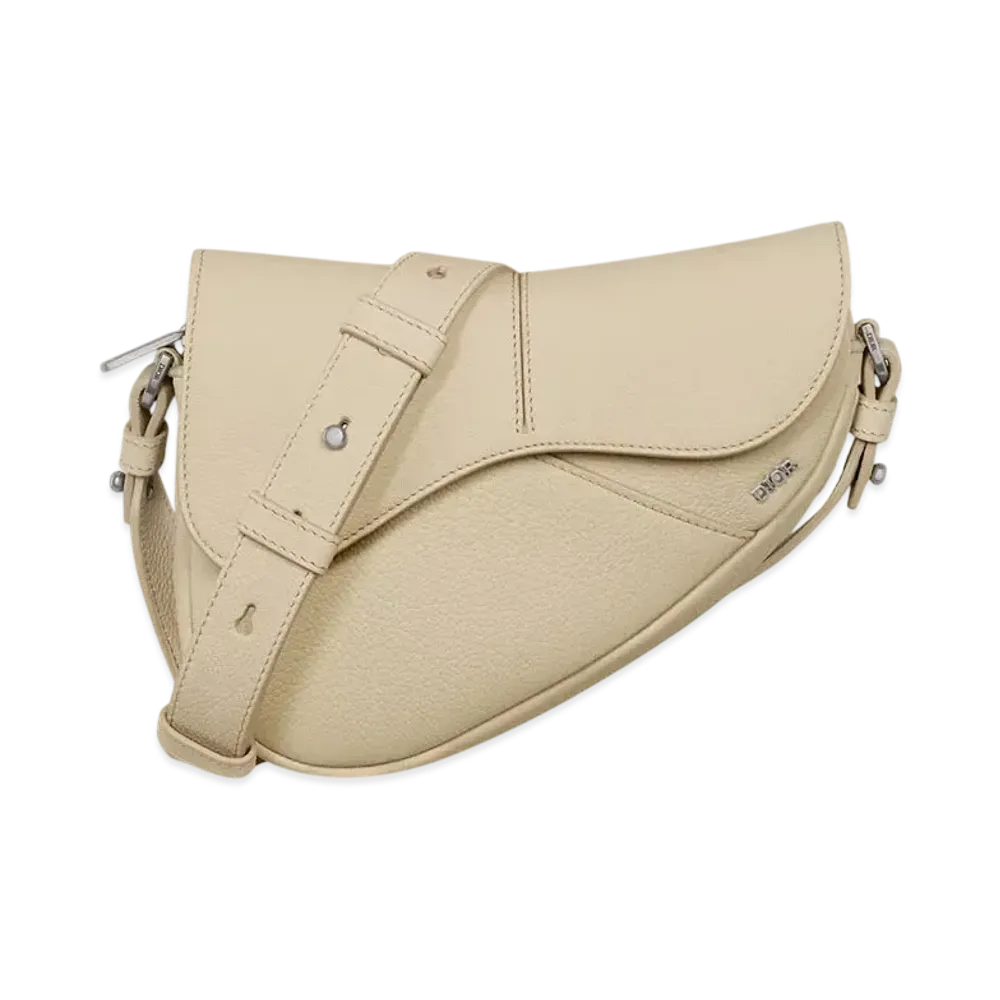 Dior Mini Saddle Bag Dior Icons Calfskin "Beige"