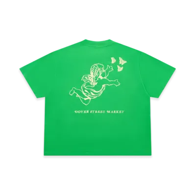 Dover Street Market x VERDY Girls Don't Cry Angel T-Shirt "Green"