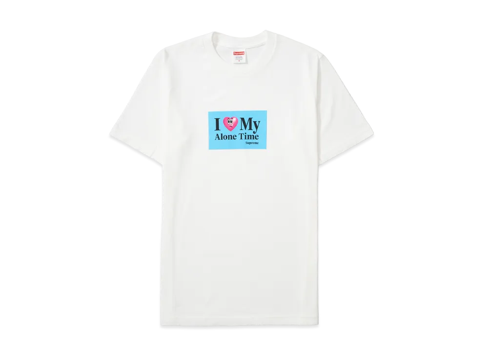 Supreme Alone Time Tee "White"