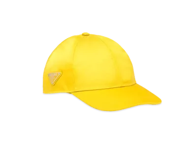 PRADA Re-Nylon Baseball Cap "Yellow"