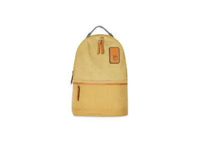 LOEWE Small Backpack In Canvas "Gold"