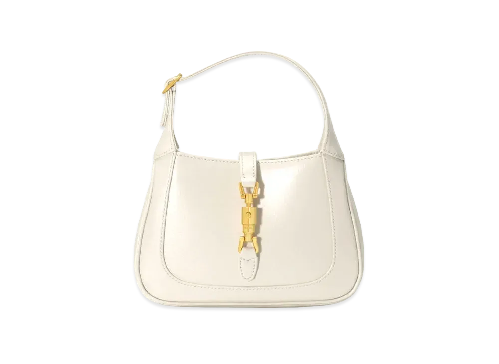 GUCCI Jackie 1961 Mini Bag "White Leather"
