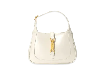 GUCCI Jackie 1961 Mini Bag "White Leather"
