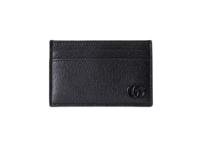 GUCCI Double G Card Case "Black"