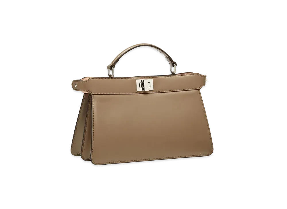 FENDI Pecaboo I See U East West Leather "Gray"