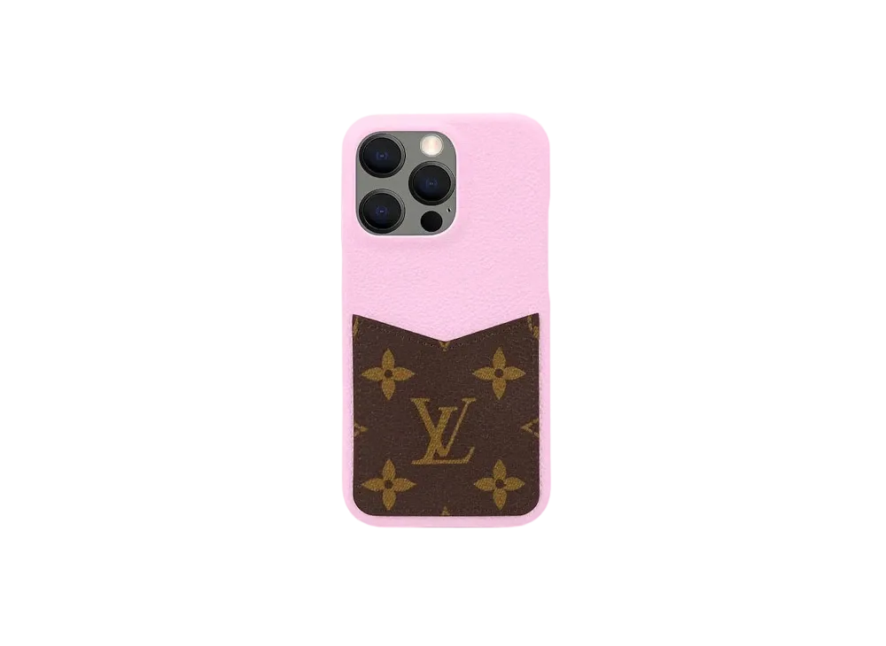 Louis Vuitton iPhone Bumper 13 Pro Monogram "Pink"