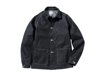 THE REAL McCOY'S 8HU WW2 DENIM CHORE COAT "Indigo"