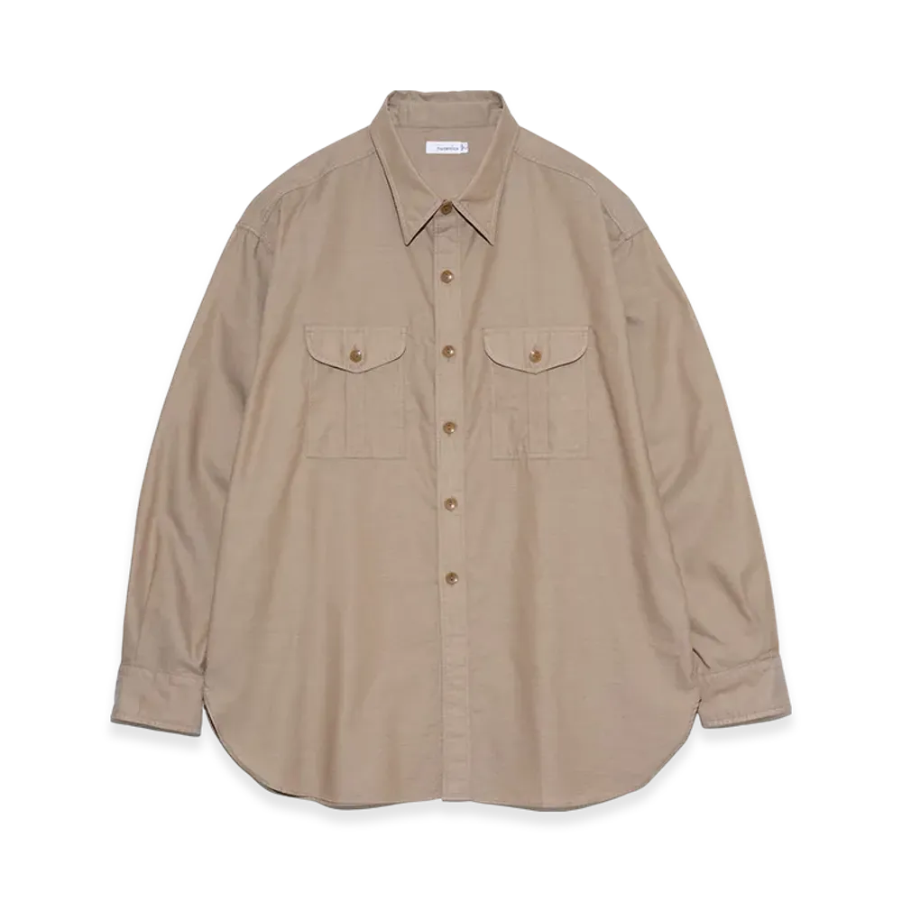 nanamica Utility Panama Shirt "Beige"