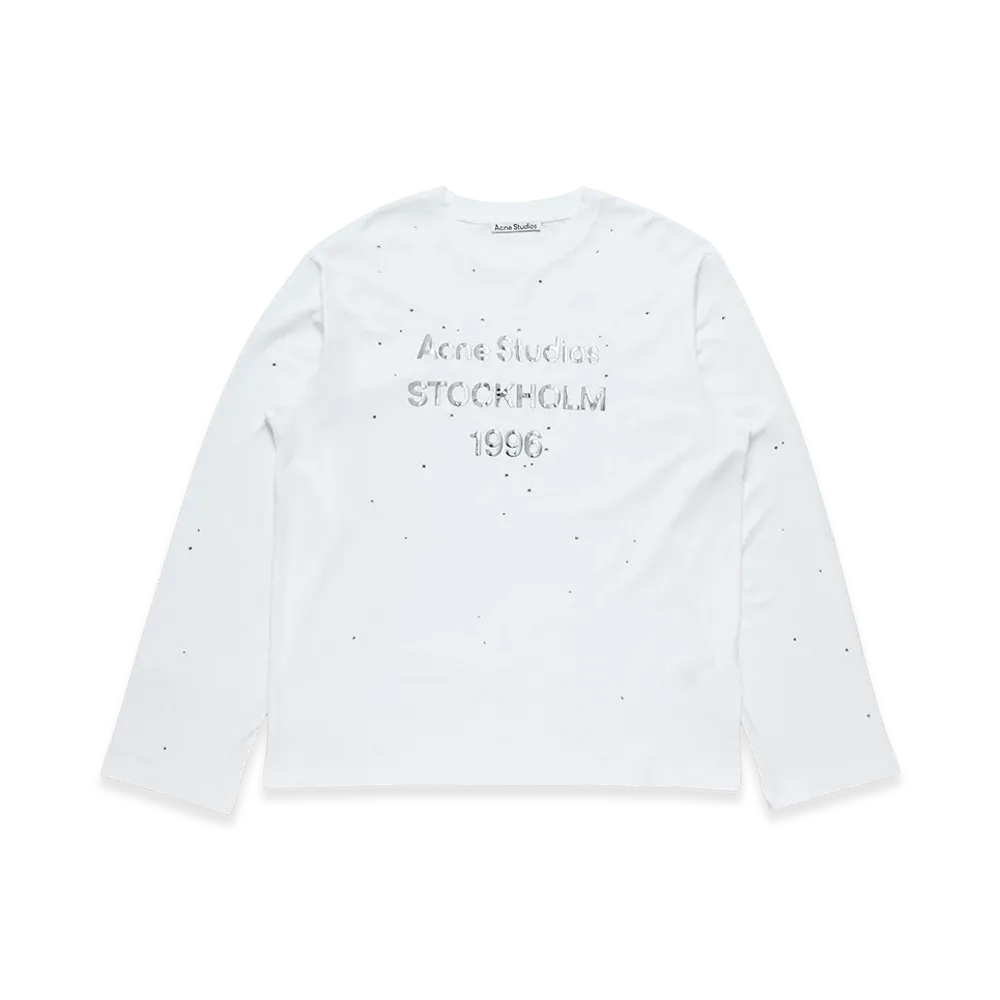 Acne Studios Logo T-Shirt "Optic White"