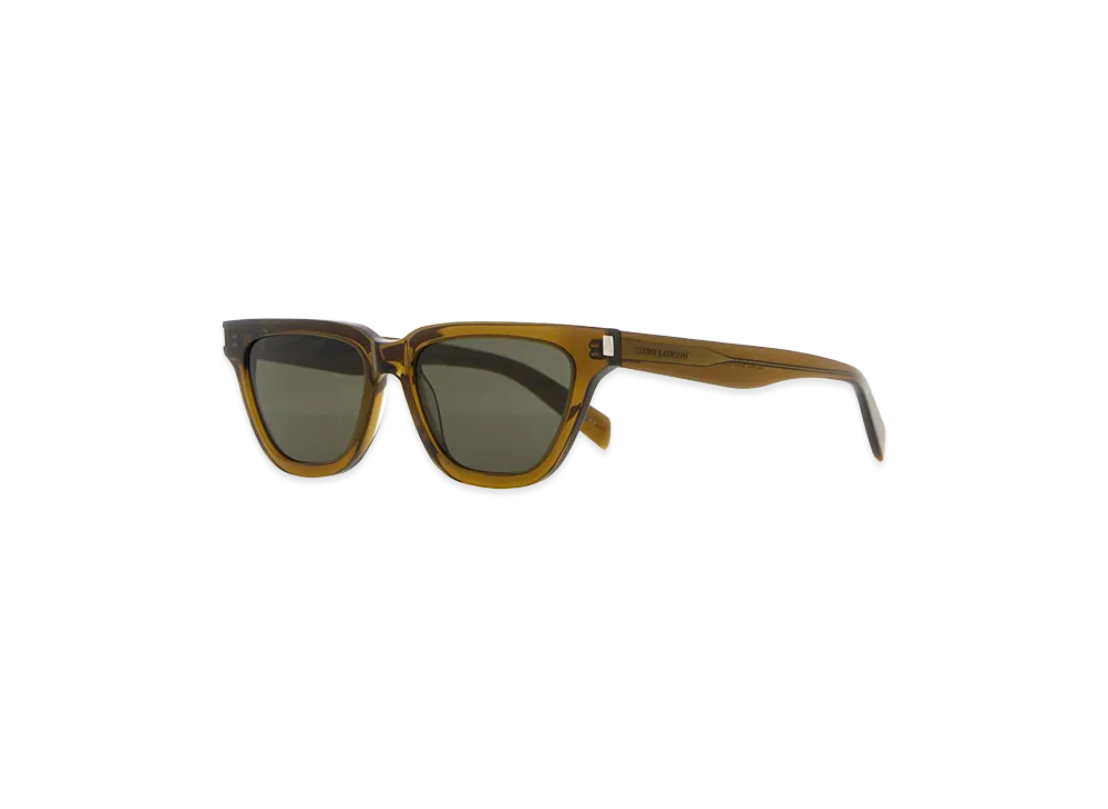 Saint Laurent Women's Khaki Acetate Sl 462 Sunglasses "Green"