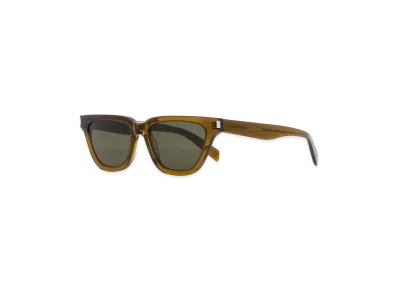 Saint Laurent Women's Khaki Acetate Sl 462 Sunglasses "Green"