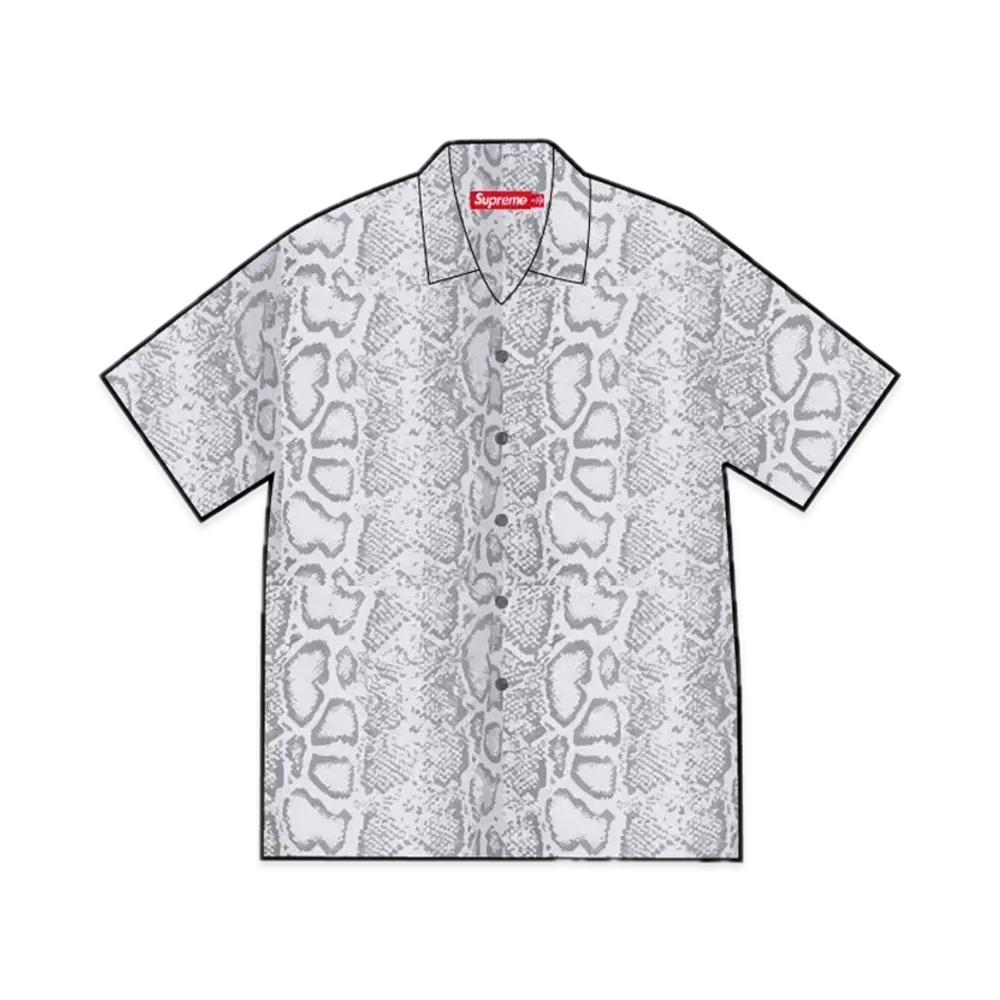 Supreme Snake S/S Shirt "White"
