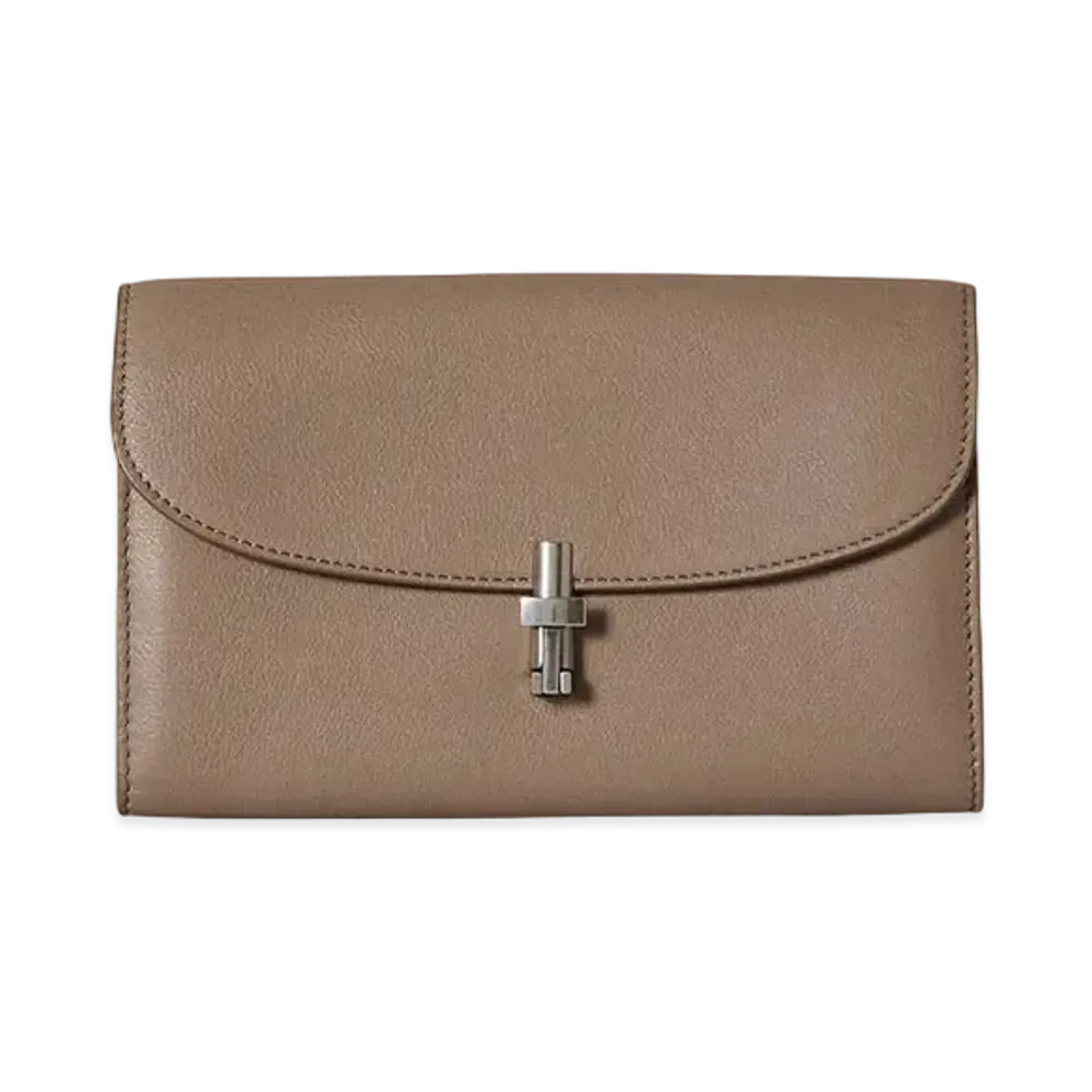 The Row Sofia Continental Wallet in Leather "Silk"