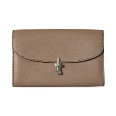 The Row Sofia Continental Wallet in Leather "Silk"