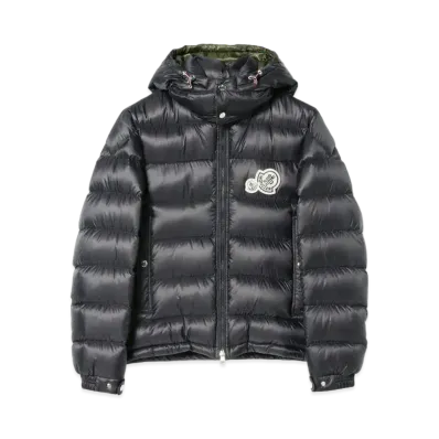 MONCLER Bramant Nylon Hooded Down Jacket "Navy"