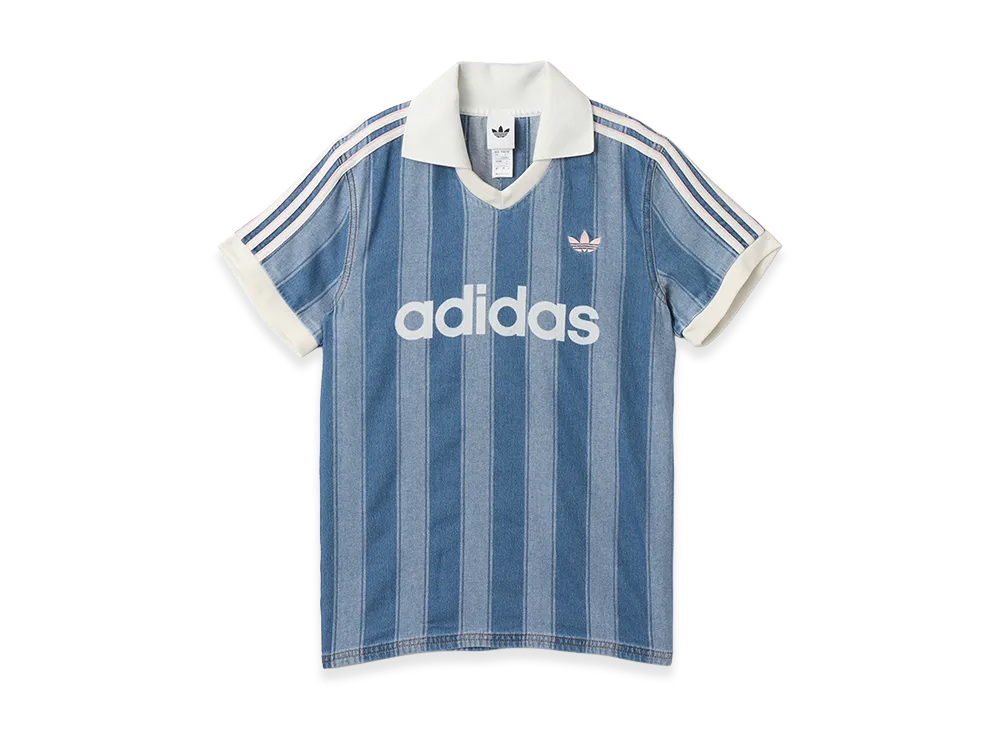adidas Firebird Twill Football Jersey "Blue"