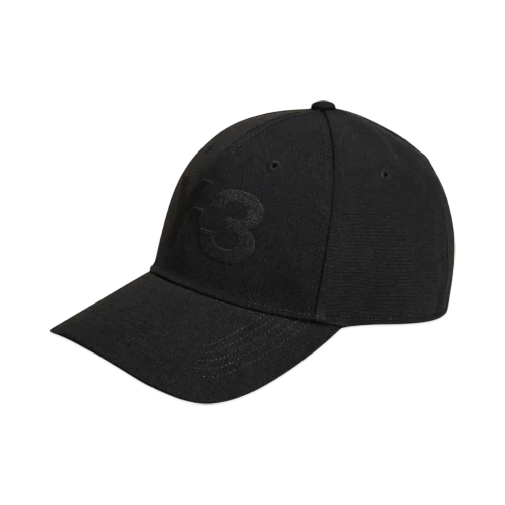Y-3 Logo Cap "Black/Black" JN8678
