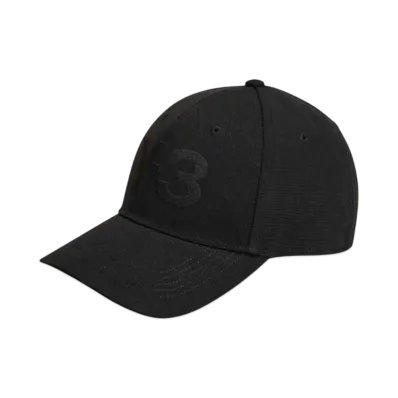 Y-3 Logo Cap "Black/Black" JN8678