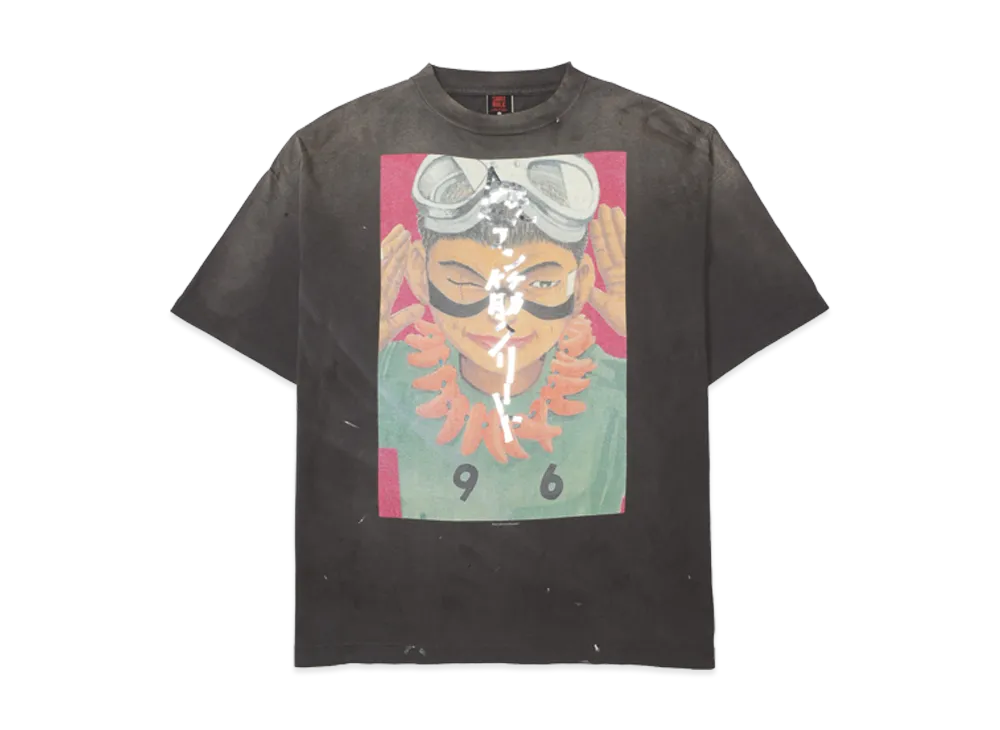 SAINT Mxxxxxx x Tekkonkinkreet x Geeks Rule SS T-Shirt/Kuro "Black"