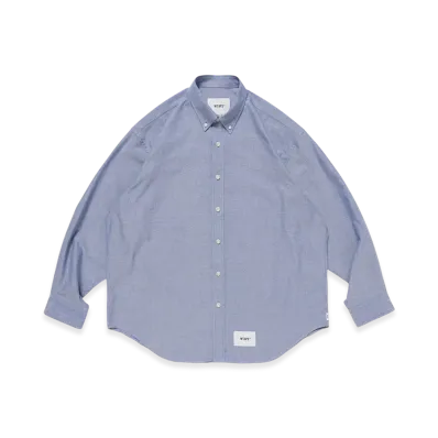 WTAPS BD 03 / LS / CTPL. Oxford. COOLMAX. OF "Blue"
