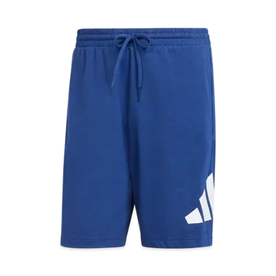 adidas Essentials Big Logo Single Jersey Shorts "Dark Blue/White"