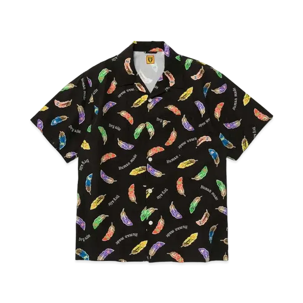 HUMAN MADE Feather Aloha Shirt "Black"