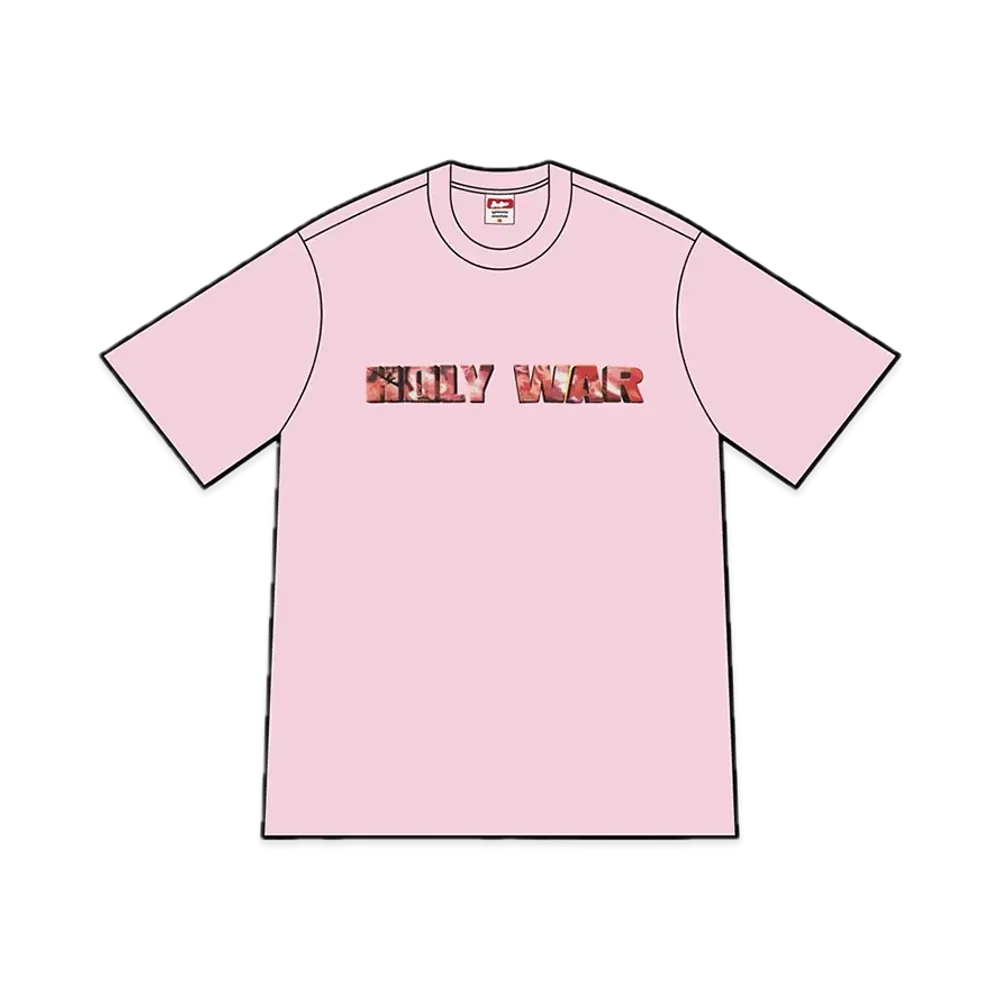 Supreme Holy War Tee "Light Pink
"