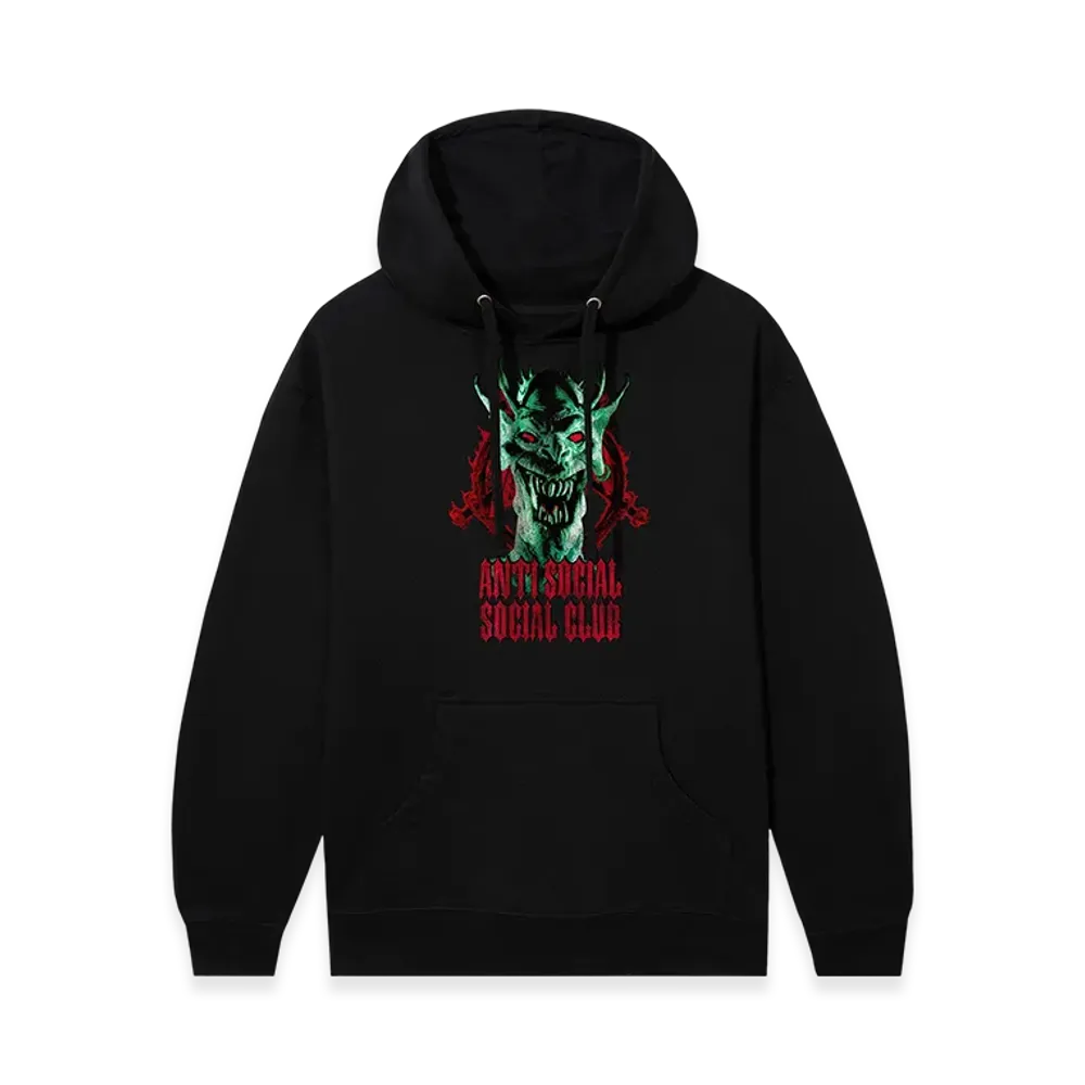 ANTI SOCIAL SOCIAL CLUB OSMIUM x Slayer Evil Club Hoodie "Black"