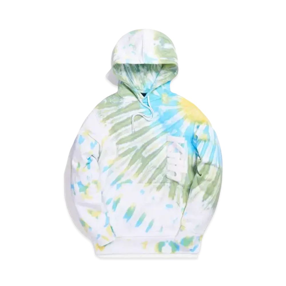 KITH Tie Dye Williams I Hoodie "Green"