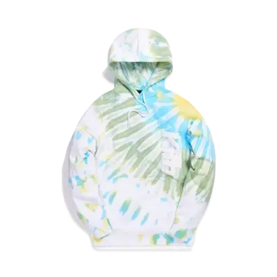 KITH Tie Dye Williams I Hoodie "Green"