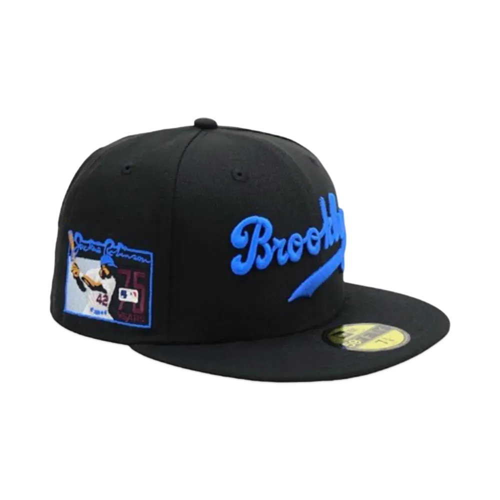 NEW ERA x THE CAP 59Fifty NEON STRIKE Brooklyn Dodgers "Black"