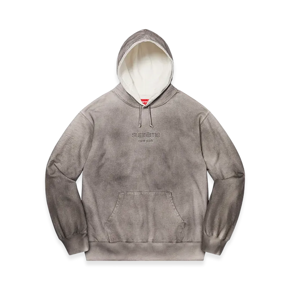Supreme Spray Hooded Sweatshirt "White"