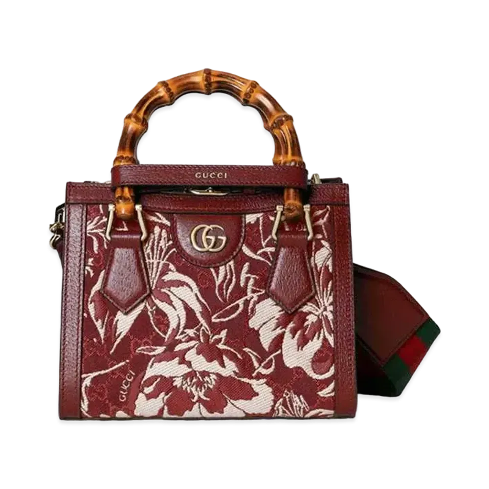 GUCCI Japan Exclusive Gucci Diana Mini Tote Bag "Rosso Ancora"