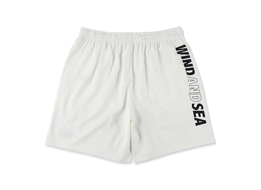 WIND AND SEA Tech Shorts "Off White"