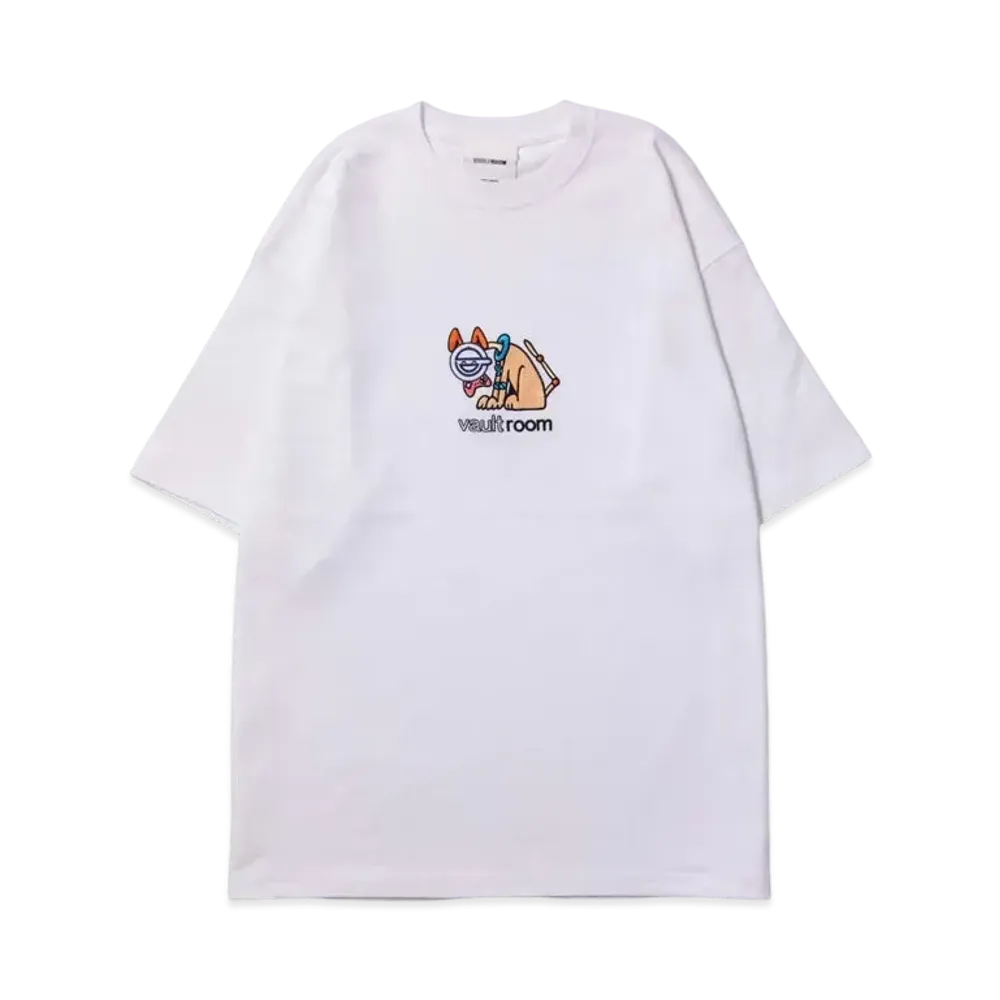 VAULTROOM x Ghost in the Shell S.A.C. Keydog the Laughing Man Tee "White"