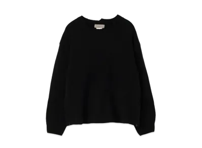 Yohji Yamamoto 5G PS 2X2 RIB BOTH SIDES ZIP OPEN PO "Black"