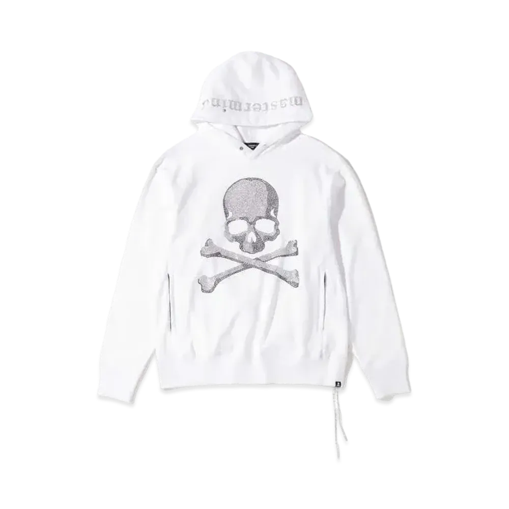 mastermind JAPAN Swarovski Hoodie "White"