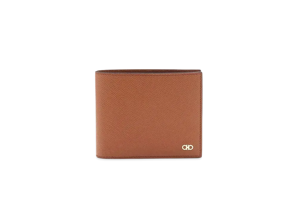 Salvatore Ferragamo Gancini Folded Wallet "New Cognac"