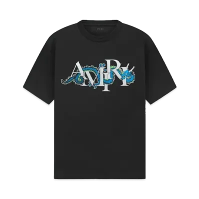 AMIRI Lunar New Year Dragon Tee "Black"