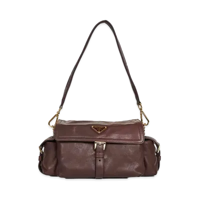 PRADA Women's Shoulder Bag "Brown"