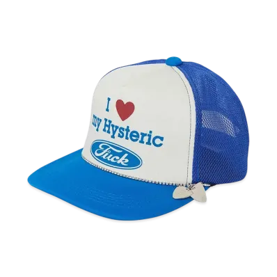 HYSTERIC GLAMOUR Mesh Cap "Blue"
