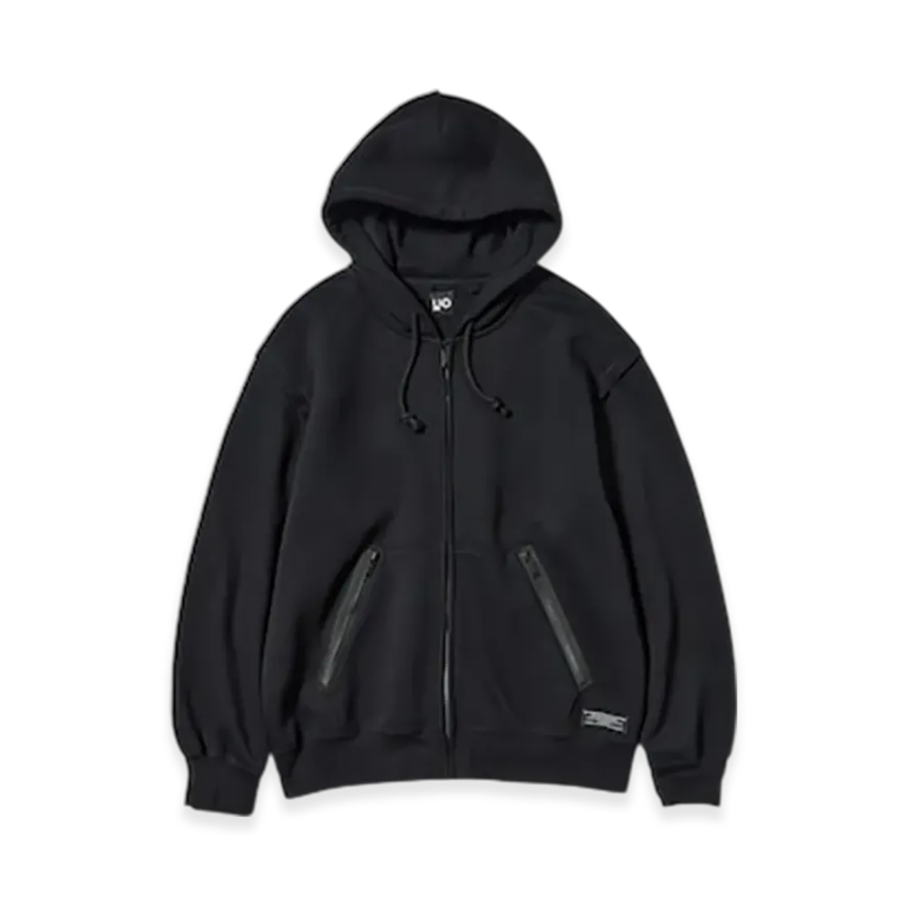 GU x UNDERCOVER Heavyweight Sweat Full Zip Parka "Black"