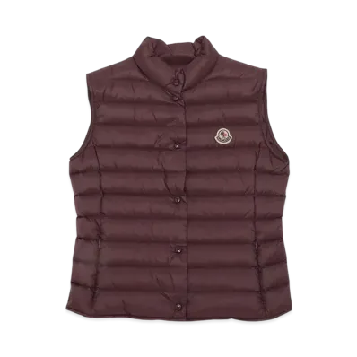 MONCLER Down Jacket Coat Liane Vest "Purple"