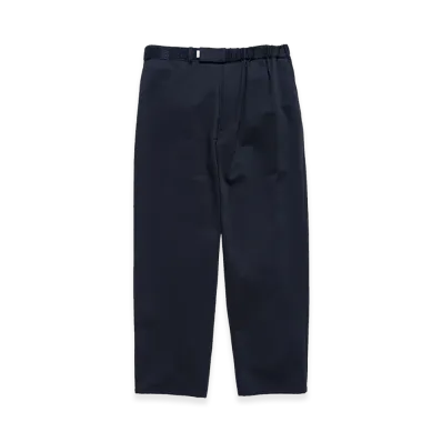 Graphpaper Compact Ponte Wide Tapered Chef Pants "Navy"