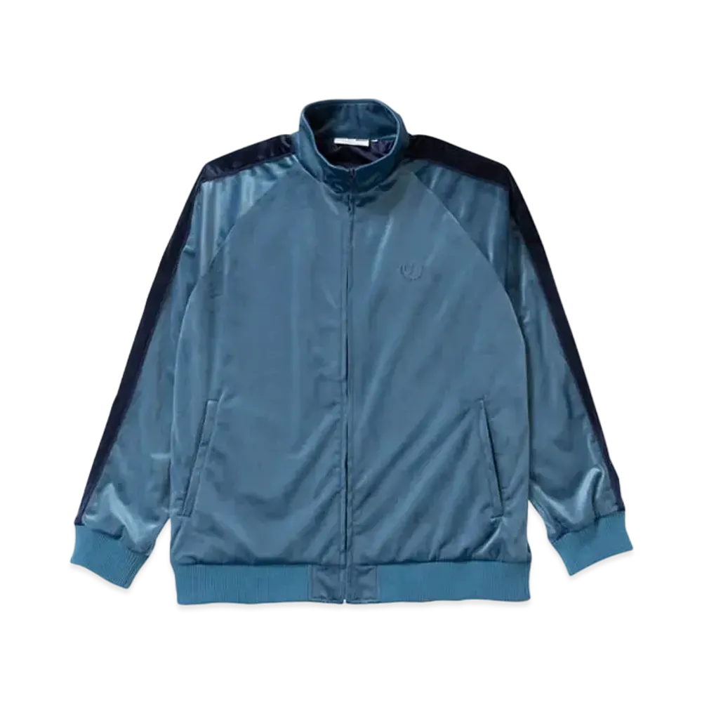 BlackEyePatch B EMBLEM VELOUR JACKET "Navy"